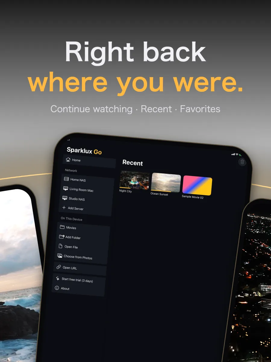 iPad: Pick up right where you left off